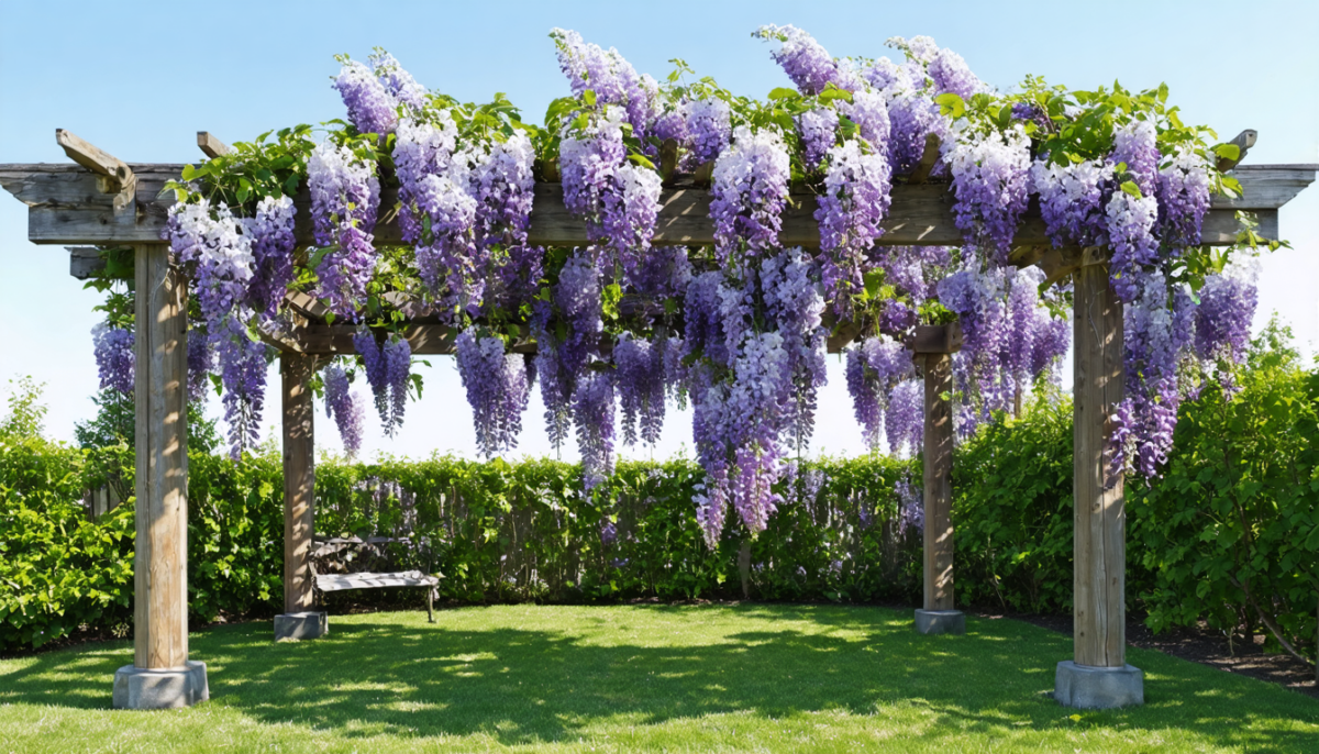découvrez comment créer une pergola idéale pour votre glycine grâce à notre guide étape par étape avec des conseils essentiels pour un résultat magnifique et durable.