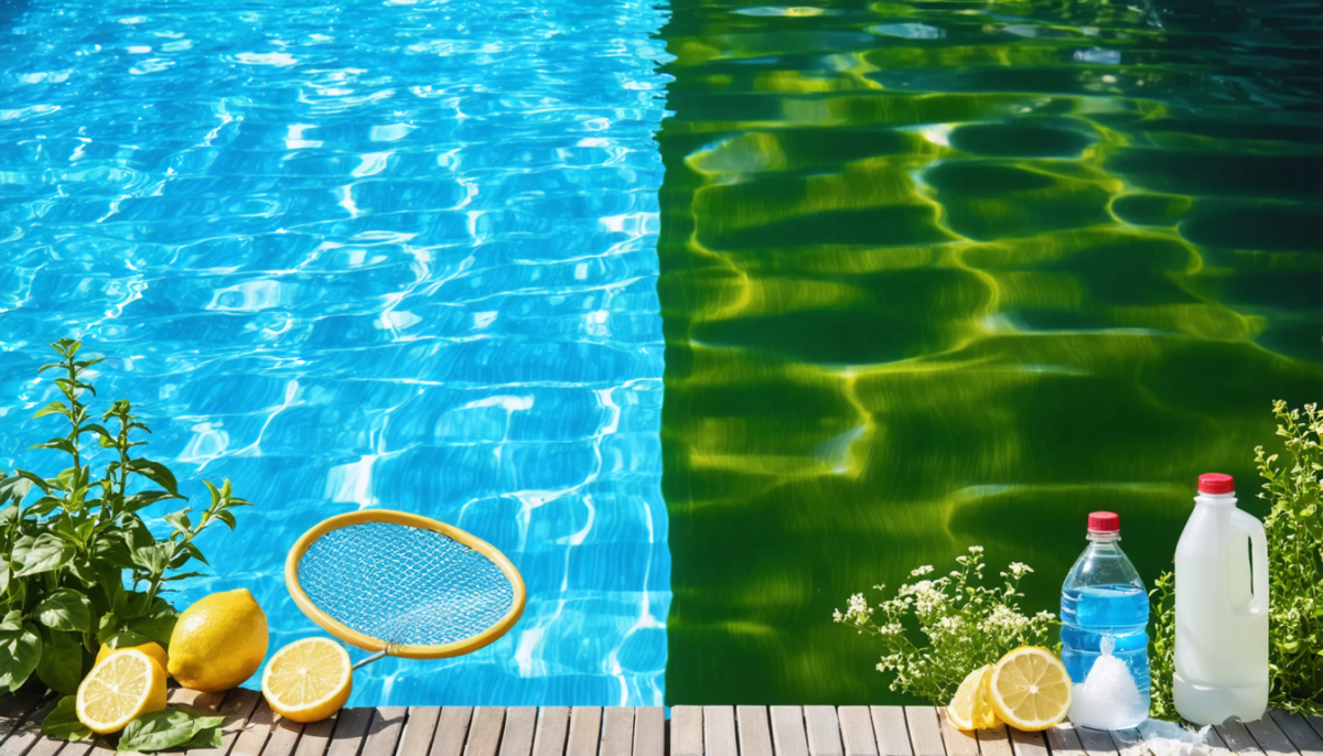 découvrez 8 astuces naturelles et efficaces pour éliminer l'eau verte de votre piscine et retrouver une eau limpide et saine facilement.