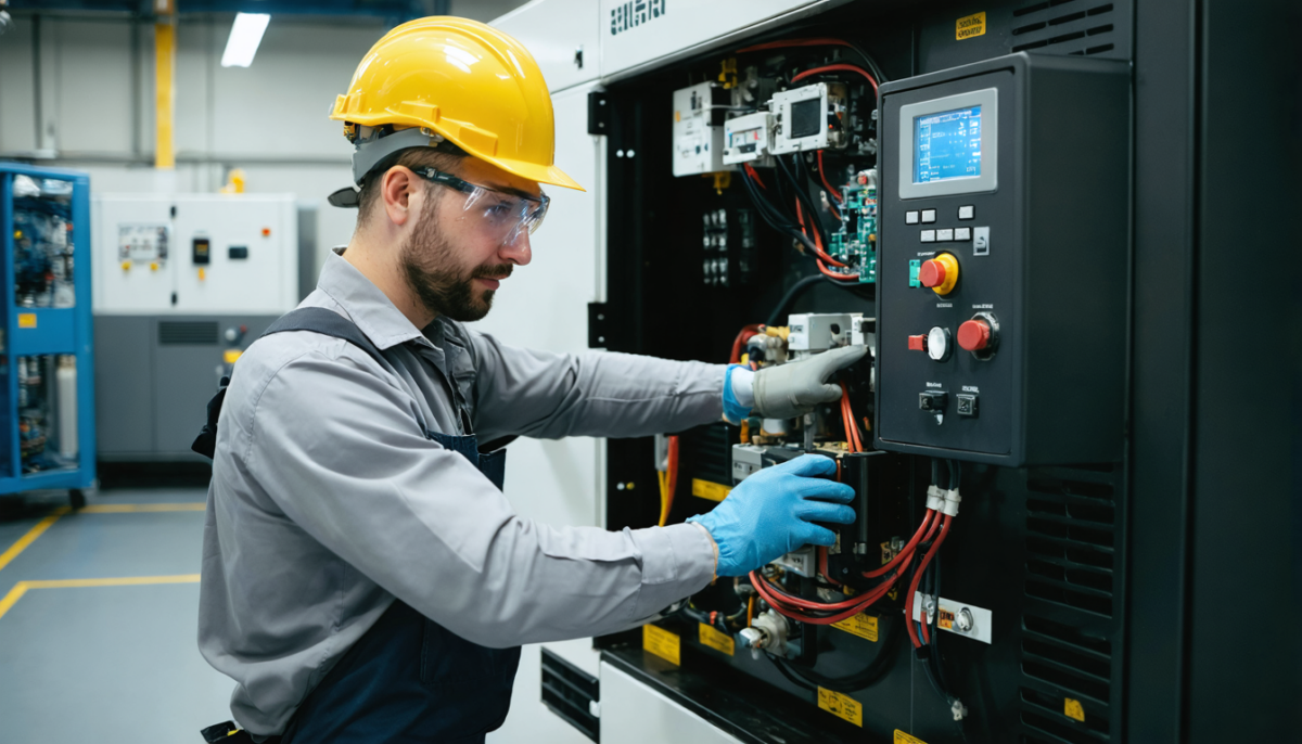 faites appel à notre électricien spécialiste en génératrices pour une installation sûre, fiable et performante, garantie pour répondre à tous vos besoins en énergie.