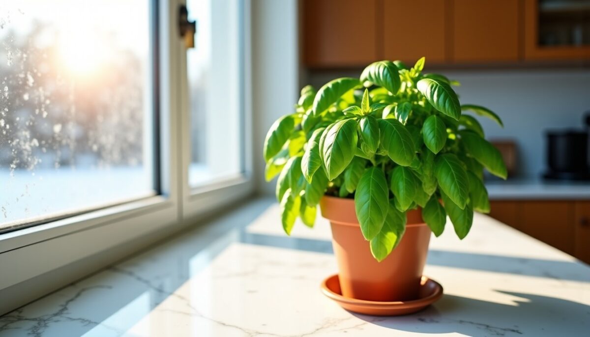 Basilic en hiver : astuces pour protéger et choyer votre plante durant la saison froide