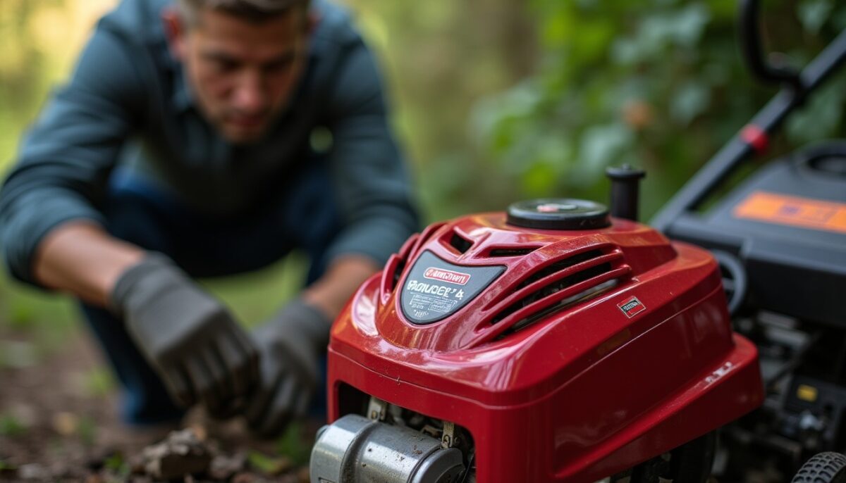 Pourquoi votre tondeuse Briggs & Stratton démarre puis cale : causes fréquentes et astuces pour y remédier