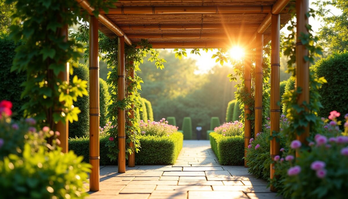Pergola en bambou : le guide ultime pour la choisir ou la fabriquer soi-même