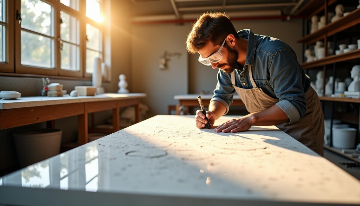 Découpe du marbre : méthodes et outils pour une finition impeccable